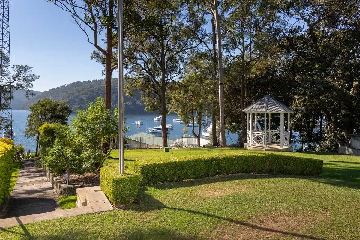 The grounds and waterfront at KMYC.