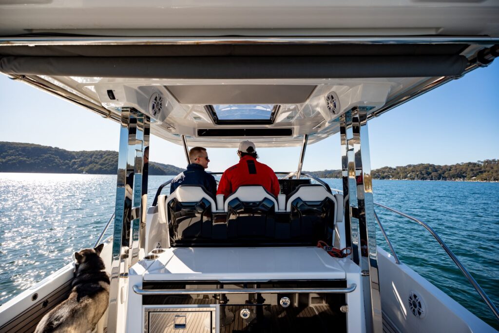 Powerboat cruising on Sydney Harbour, BoatWise Group and Private Powerboat Handling Courses